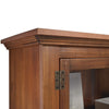 Sunrise Accent Cabinet – 2 Doors with Glass | Rustic Elegance
